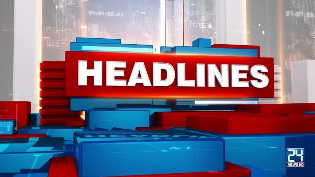 news headlines today